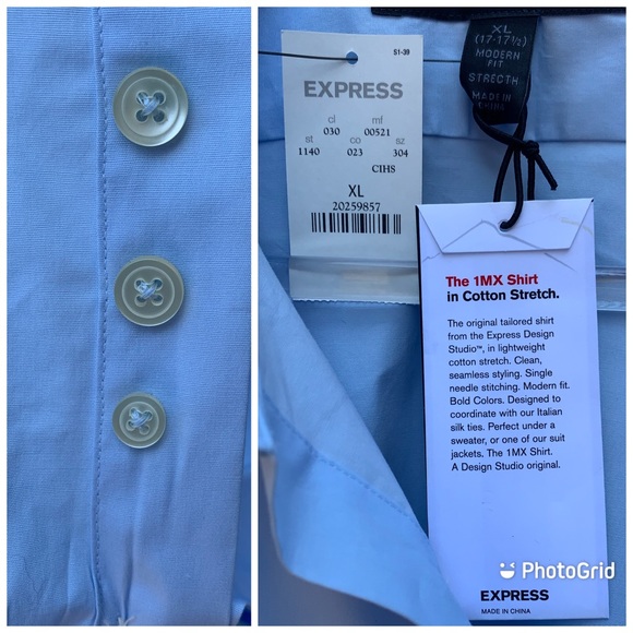 SOLD Express Design Studio Modern Fit IMX Shirt - Picture 6 of 8